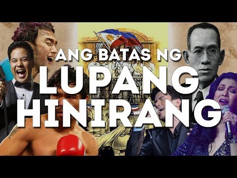 Preview image for the video "Ang Batas ng Lupang Hinirang (قانون النشيد الوطني الفلبيني)".