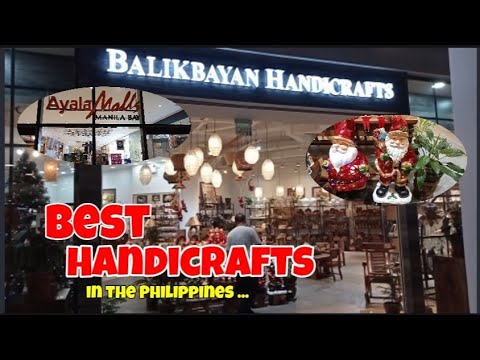 Preview image for the video "Artesanato Balikbayan l Os melhores souvenirs nativos das Filipinas l Ayala Malls Baía de Manila.".