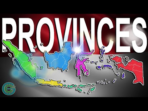 Preview image for the video "Provinces of INDONESIA explained".