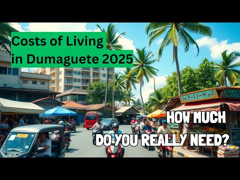 Preview image for the video "Costs of Living in Dumaguete 2025".