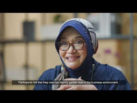 Preview image for the video "WeEmpowerAsia in Indonesia: Empowering Women in the Workplace, Marketplace, and Community".