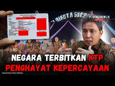 Preview image for the video "Negara Terbitkan KTP Penghayat Kepercayaan".