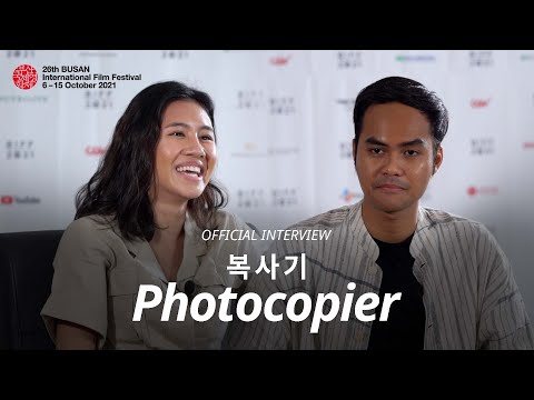 Preview image for the video "복사기 Photocopier | BIFF2021 공식 인터뷰".