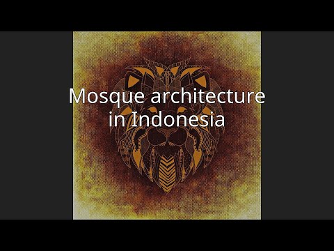 Preview image for the video "Mosque architecture in Indonesia".