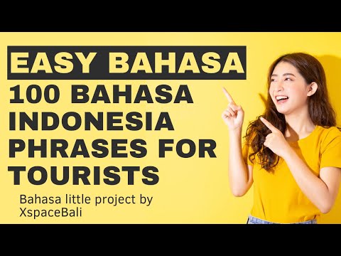 Preview image for the video "100 Bahasa Indonesia Phrases for Tourist - Easy Bahasa".