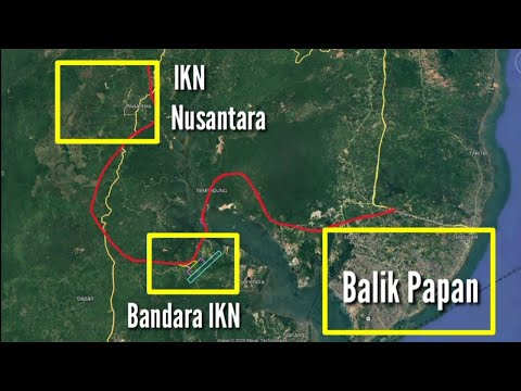 Preview image for the video "Toll Road Route Balikpapan - IKN Airport - IKN Nusantara".