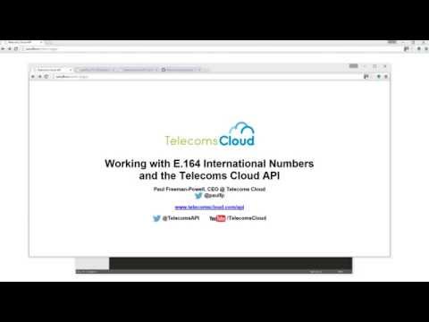 Preview image for the video "How to Work with E.164 Formatted International Phone Numbers".