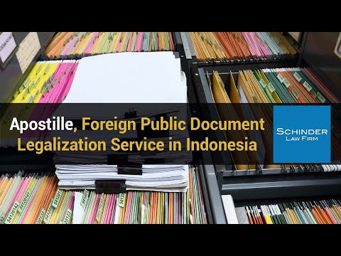 Preview image for the video "Apostille, Foreign Public Document Legalization Service in Indonesia".