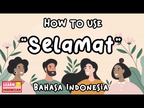 Preview image for the video "Indonesian Greetings - How to use Selamat | Learn Indonesian 101 for beginner".