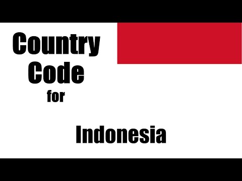 Preview image for the video "Indonesia Dialing Code - Indonesian Country Code - Telephone Area Codes in Indonesia".
