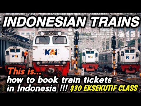 Preview image for the video "HOW TO BOOK TRAIN TICKETS ONLINE IN INDONESIA VIA KAI ACCESS 2024".