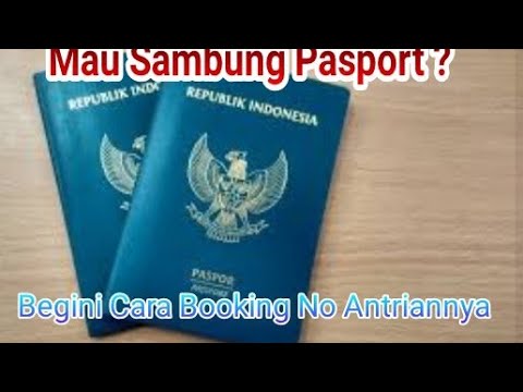 Preview image for the video "How to Book an Online Queue Number for Passport Renewal at KBRI".