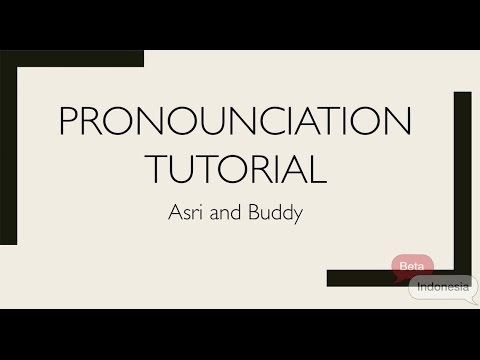 Preview image for the video "Indonesian Language Pronunciation Tutorial".