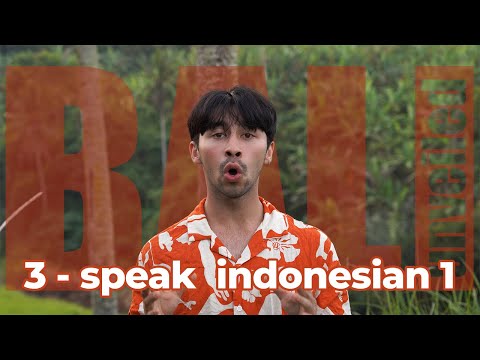 Preview image for the video "Speak like a local basic easy Indonesian pt1 (everyday phrases) | Bali Unveiled #3".