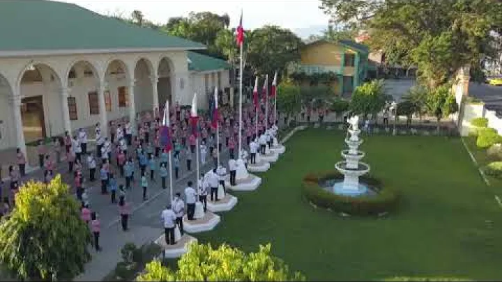 Preview image for the video "Lupang Hinirang (Philippinische Nationalhymne) | Oriental Mindoro National High School Version 2".