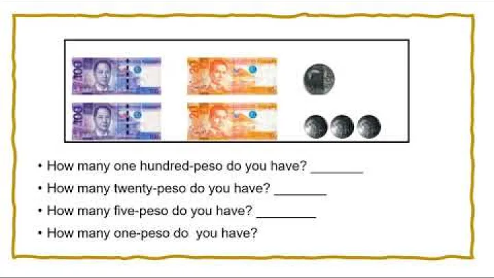Preview image for the video "Reading and Writing Philippine Money in Symbols and in Words".