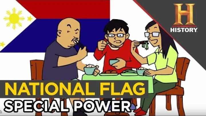 Preview image for the video "Philippines National Flag Special Meaning. Peace &amp; War is Just a Flip Away | The History Hustle".