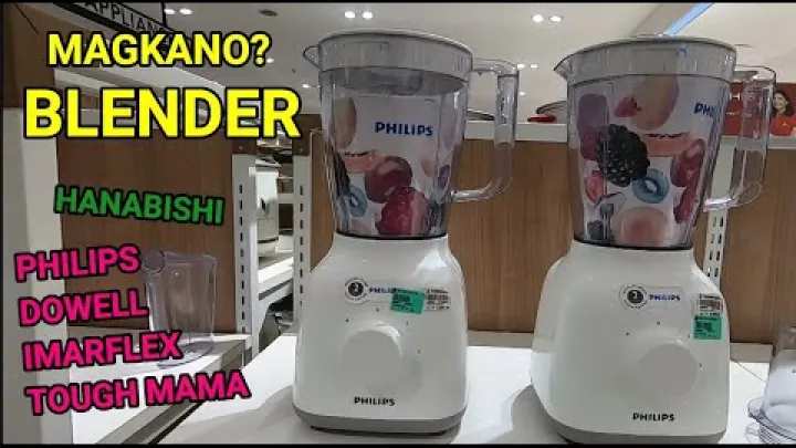 Preview image for the video "БЛЕНДЕР - HANABISHI / PHILIPS / DOWELL / IMARFLEX / TOUGH MAMA + ЦЕНА В ФИЛИППИНАХ".