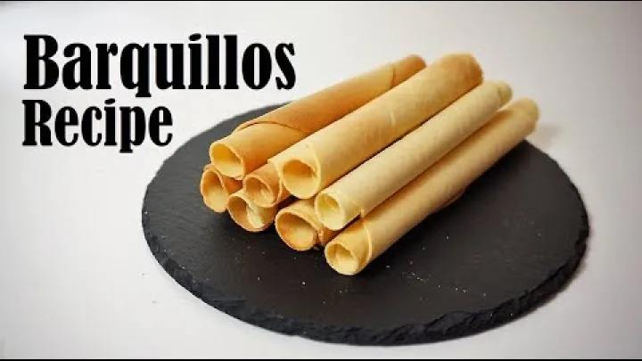 Preview image for the video "How To Make Barquillos".