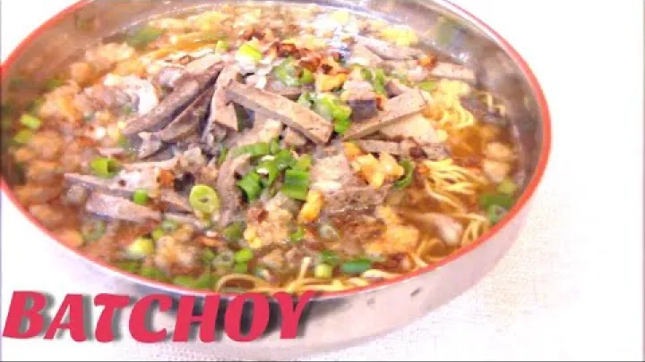Preview image for the video "Batchoy Recipe (Ilonggo Style)| Filipino Staple Dish".