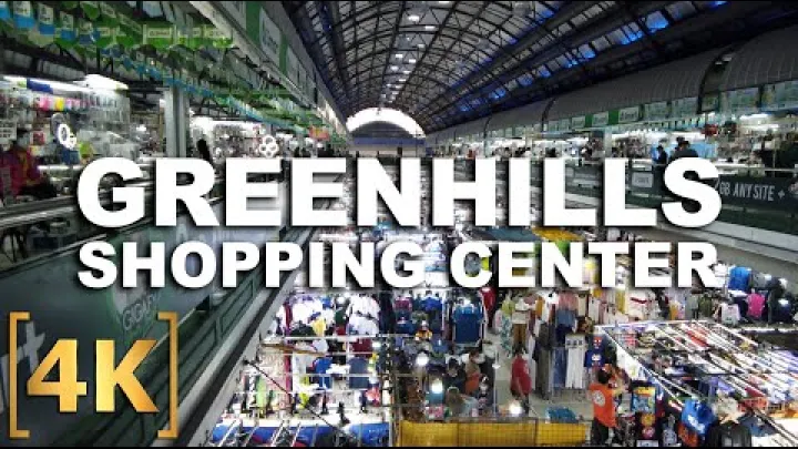 Preview image for the video "Spaziergang im Greenhills Shopping Center | Tour From Home TV | 4K | San Juan, Philippinen".