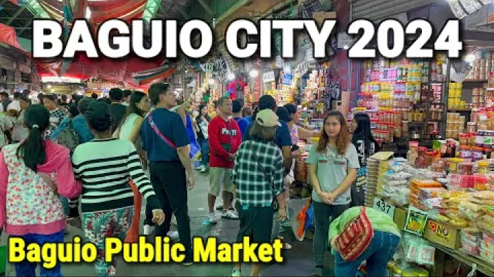 Preview image for the video "Philippinen Markt Tour in BAGUIO CITY | Baguio Public Market 2024 Walking Tour".