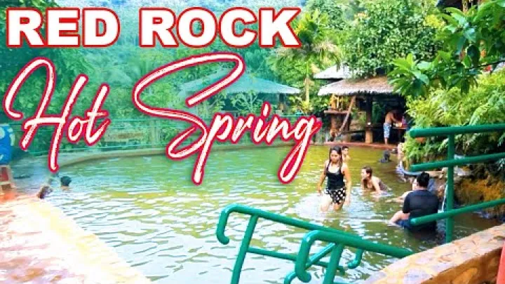 Preview image for the video "RED ROCK HOT SPRING | Dumaguete à Pulangbato Valencia | Negros Oriental | Philippines".