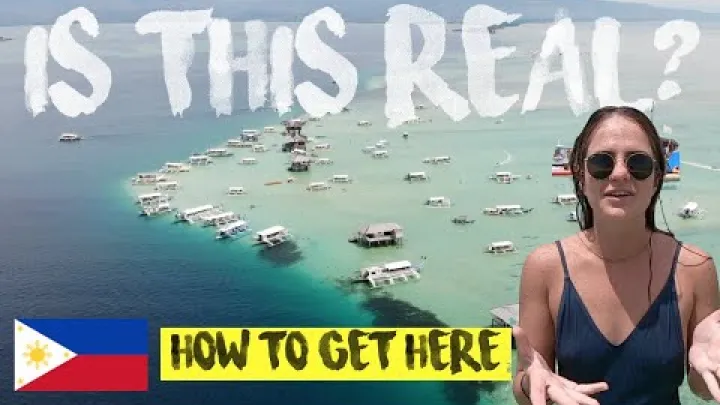 Preview image for the video "LES MALDIVES DES PHILIPPINES | MANJUYOD SANDBAR + DAUPHINS".