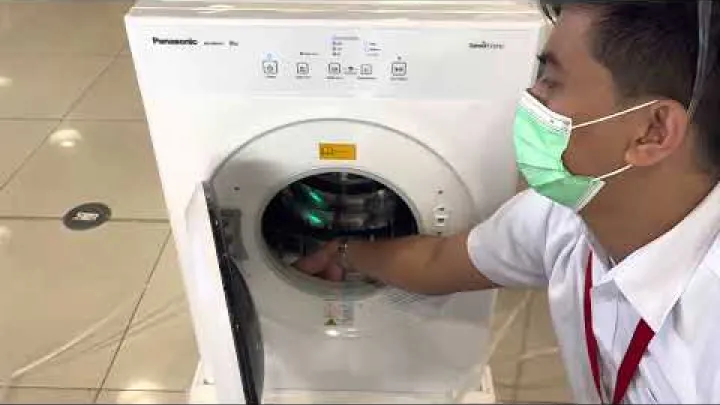 Preview image for the video "Сушилка Panasonic покупает технику на Филиппинах, снятую на iPhone 13".