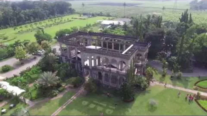 Preview image for the video "The Ruins - Talisay City, Negros Occidental, Philippines - Aerial View".