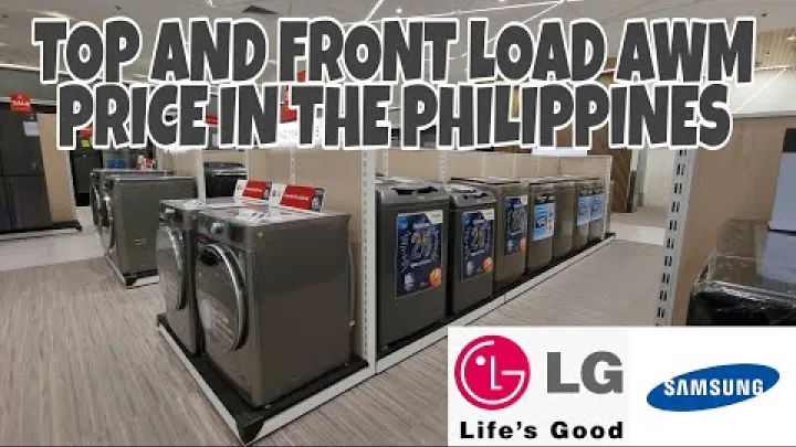 Preview image for the video "АВТОМАТИЧЕСКАЯ СТИРАЛЬНАЯ МАШИНА С ФРОНТАЛЬНОЙ И ВЕРХНЕЙ ЗАГРУЗКОЙ ЦЕНА В ФИЛИППИНАХ | SAMSUNG И LG".