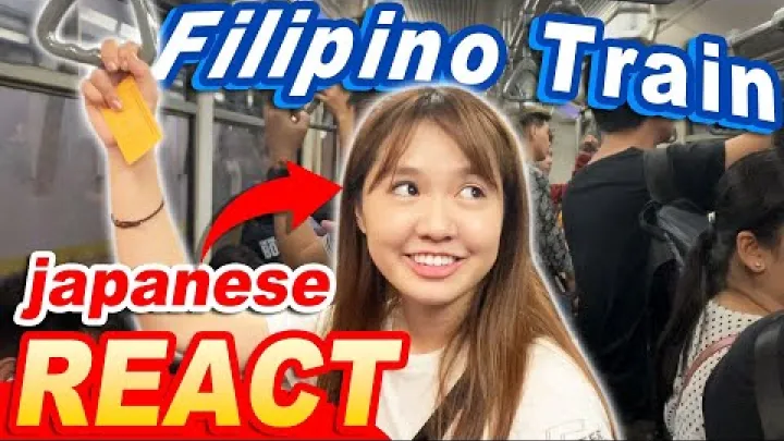 Preview image for the video "Japanese Girl Tries To Take a Filipino Train For the First Time!".