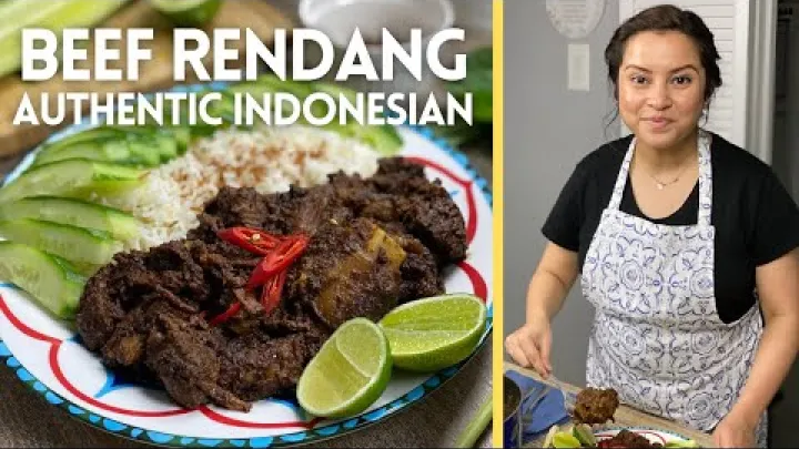 Preview image for the video "இந்தோனேசியாவின் நம்பர் 1 மாட்டிறைச்சி கறி | நாஸ் இட் அப் - மாட்டிறைச்சி ரெண்டாங் செய்வது எப்படி".