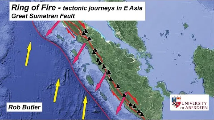 Preview image for the video "The Great Sumatran Fault: Ring of Fire - tectonic journeys in E Asia".