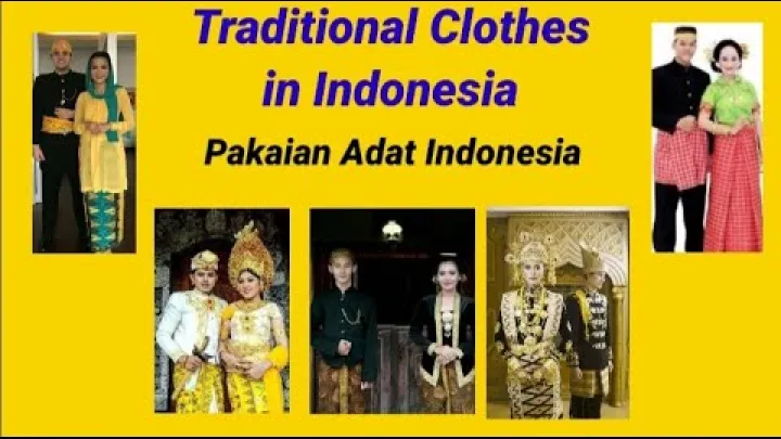 Preview image for the video "Traditional clothes in Indonesia ll Pakaian adat Indonesia".