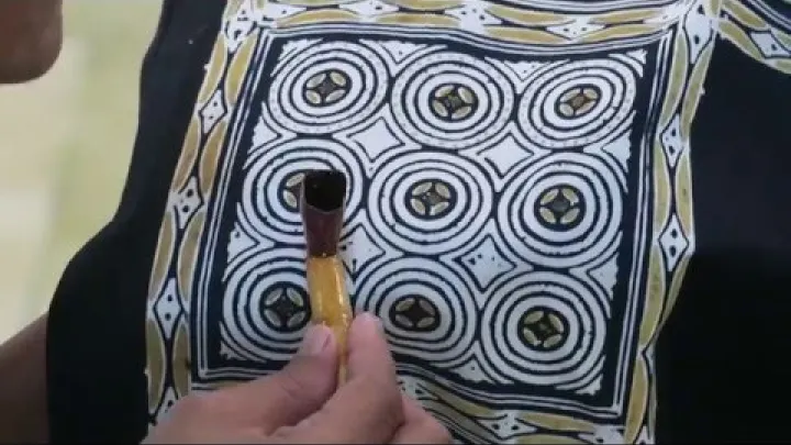 Preview image for the video "Ręcznie robiony batik | Proces tworzenia batiku krok po kroku".