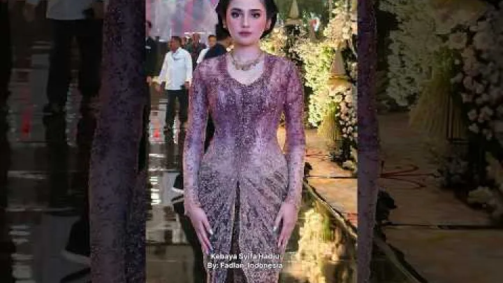 Preview image for the video "Syifa Hadju in Luxury Kebaya By: Fadlan_Indonesia #kebayamodern #kebaya #traditionalwear".