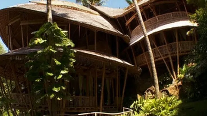 Preview image for the video "The bamboo homes of Bali".