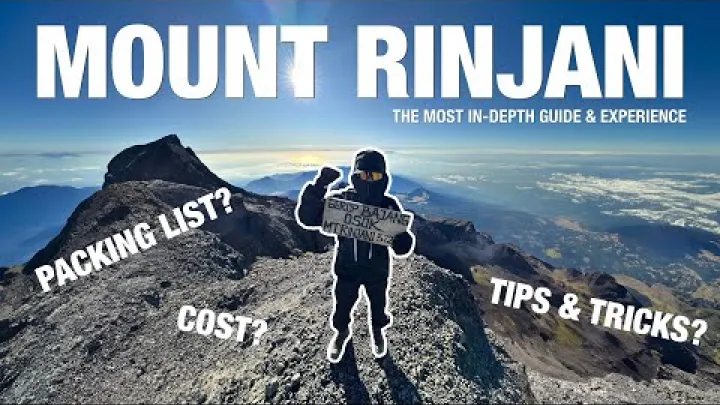 Preview image for the video "הר רינג'אני - מדריך מלא (עלות, טיפים וטריקים, רשימת אריזה וכו')".