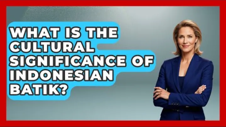 Preview image for the video "Jakie znaczenie kulturowe ma indonezyjski batik? - Odkrywanie Azji Południowo-Wschodniej".