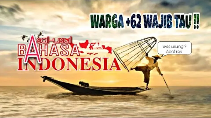 Preview image for the video "Asal usul sejarah bahasa Indonesia".