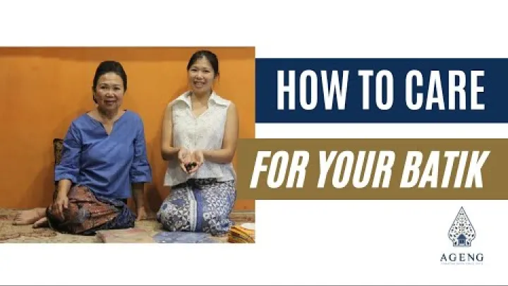 Preview image for the video "Tutorial Cara Merawat Kain Batik ∣ Kuinka hoitaa batiikkia?".
