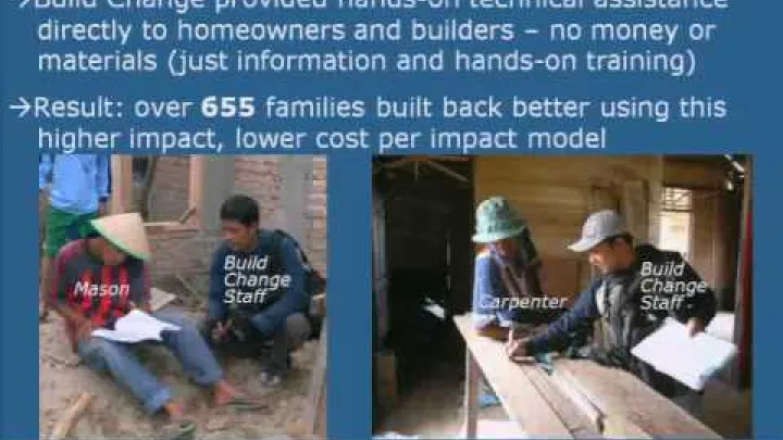 Preview image for the video "Rebuilding Safe, Satisfactory, and Sustainable Houses After Earthquakes".