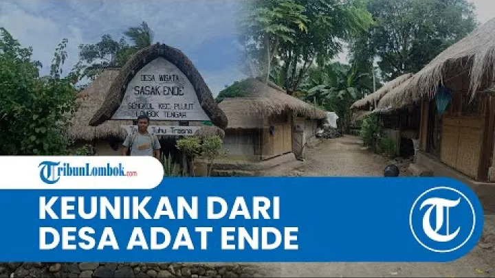 Preview image for the video "Keunikan Desa Adat Ende, Rumah Tradisional dengan Atap Unik dan Lantai Rumah Dilumuri Kotoran Sapi".