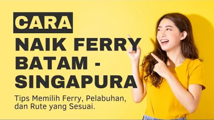 Preview image for the video "Как попасть на пароме из Батама в Сингапур".