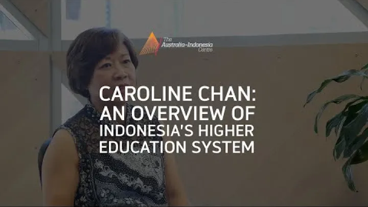 Preview image for the video "Каролайн Чан: Преглед на системата за висше образование в Индонезия".
