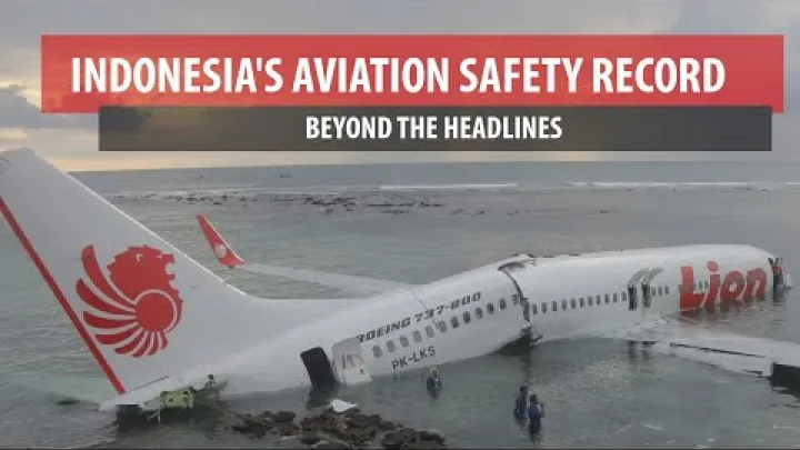 Preview image for the video "שיאי הבטיחות התעופתית של אינדונזיה - מעבר לכותרות".