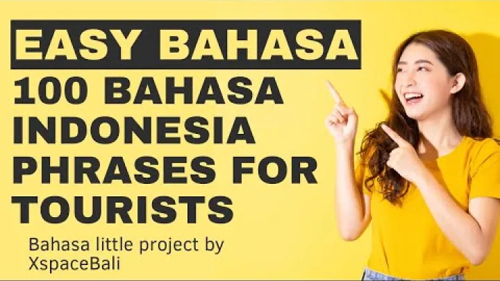 Preview image for the video "100 фраз на Bahasa Indonesia для туристов - Легкий Bahasa".