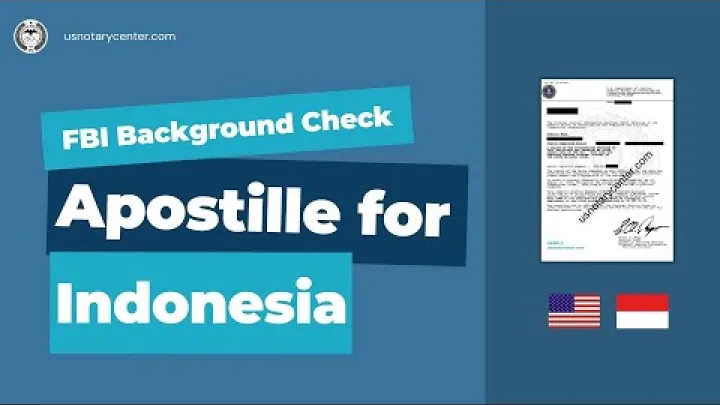 Preview image for the video "ইন্দোনেশিয়ার জন্য FBI পটভূমি পরীক্ষা Apostille | American Notary Service Center | usnotarycenter.com".