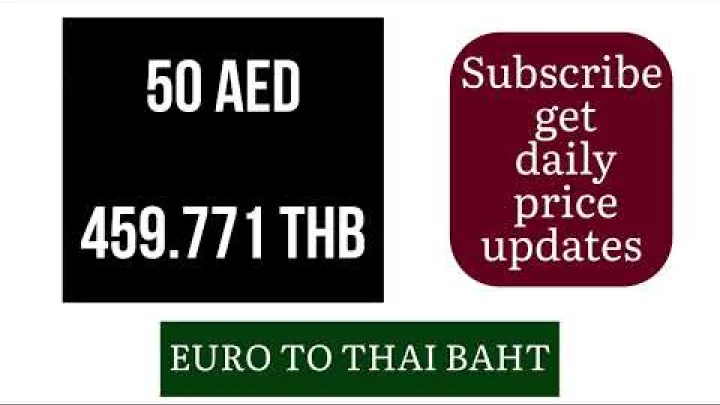 Preview image for the video "యూరో నుండి థాయ్ బాట్ మారక రేట్లు ఈ రోజు 30 జనవరి 2025 EUR TO THB".